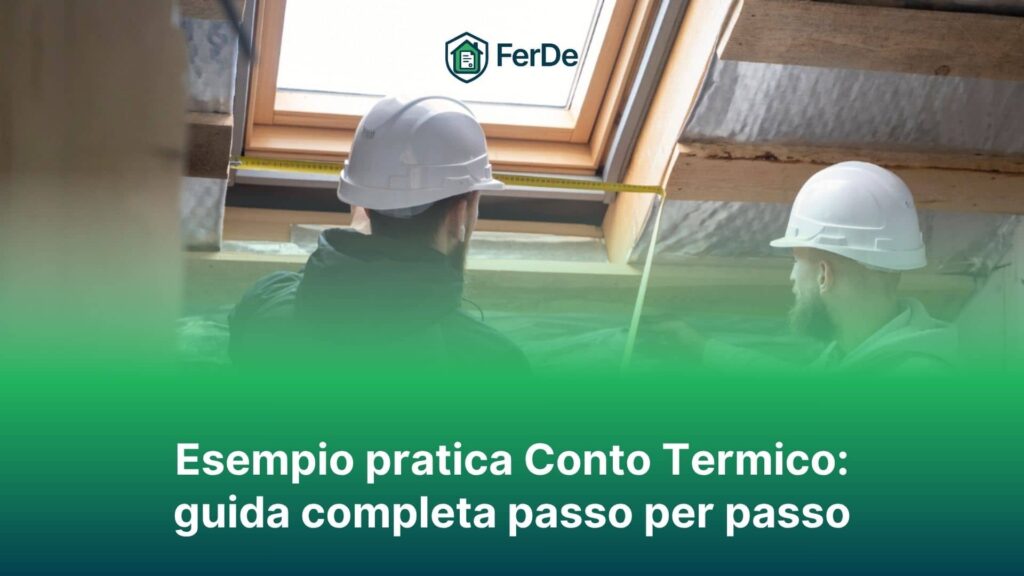 Esempio pratica Conto Termico
