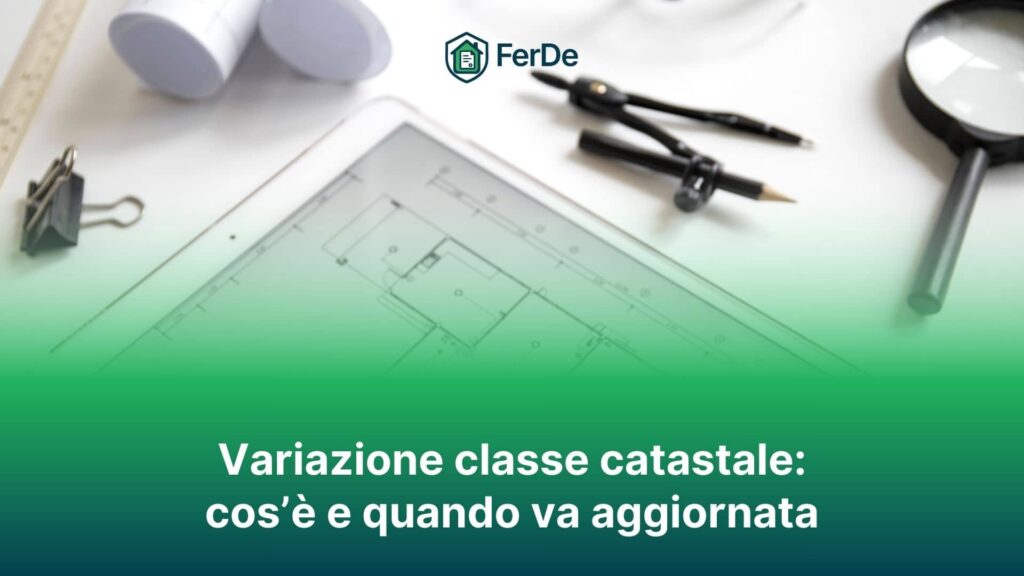 Variazione classe catastale